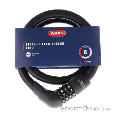 Abus Steel-O-Flex Tresor 1360 85cm Bike Lock