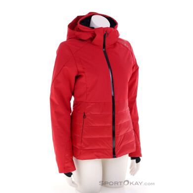 CMP Zip Hood Fur Women Ski Jacket