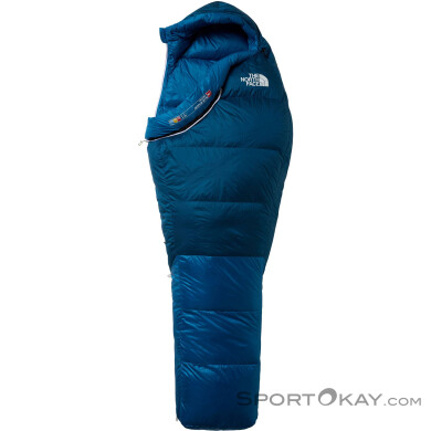The North Face Blue Kazoo Eco Long Sleeping Bag right