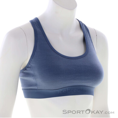 Icebreaker 125 Zone Knit Merino Blend Racerback Women Sports Bra
