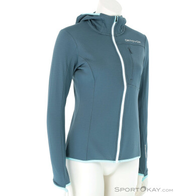 Ortovox Fleece Light Grid Hooded Women Sweater