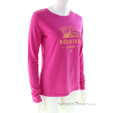 Super Natural Mountain Love LS Women Shirt