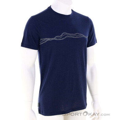 Icebreaker 150 Tech Lite SS Tee Mountain Pulse Mens T-Shirt