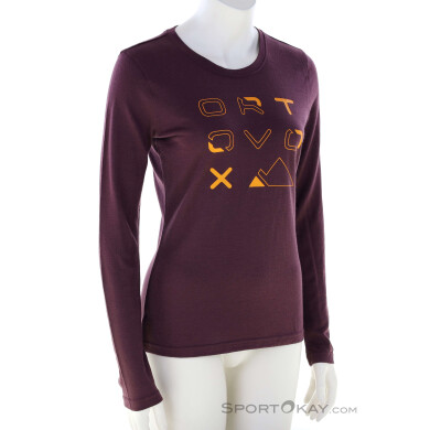 Ortovox 185 Merino Brand Outline LS Women Shirt