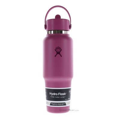 Hydro Flask Wide Mouth Travel Bottle Flex Straw Cap 946ml Thermos Bottle