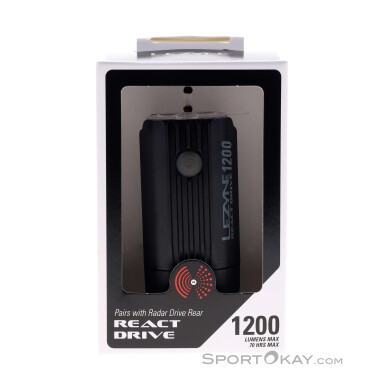 Lezyne React Drive Bike Light Front