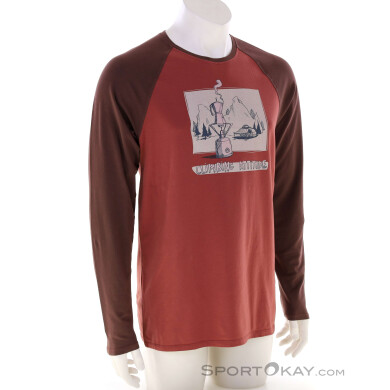 E9 Long Coffee Mens Shirt