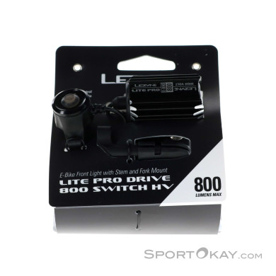 Lezyne E-Bike Lite Pro Lite 800 Switch Bike Light Front