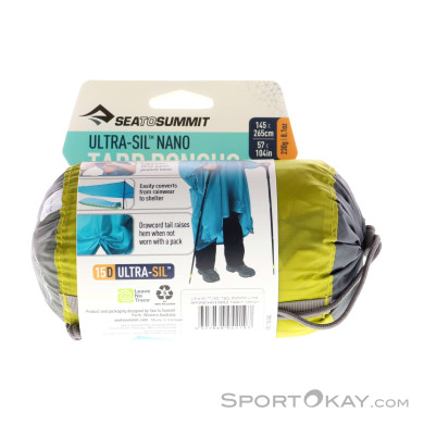 Sea to Summit Ultra-Sil Nano Tarp Poncho Rain Jacket