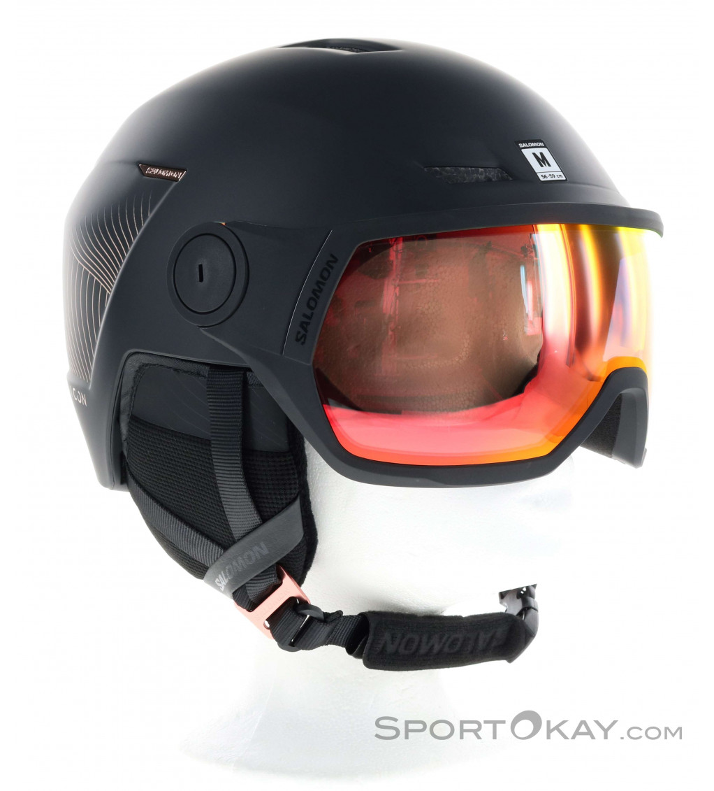 Salomon Icon LT Visor Photo Dámy Lyžiarska prilba - Lyžiarske