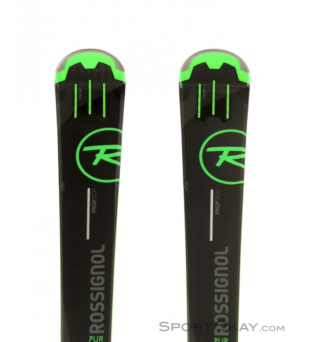 Rossignol Pursuit 600 Basalt Fluid + NX12 Fluid Ski Set 2017 - Ski