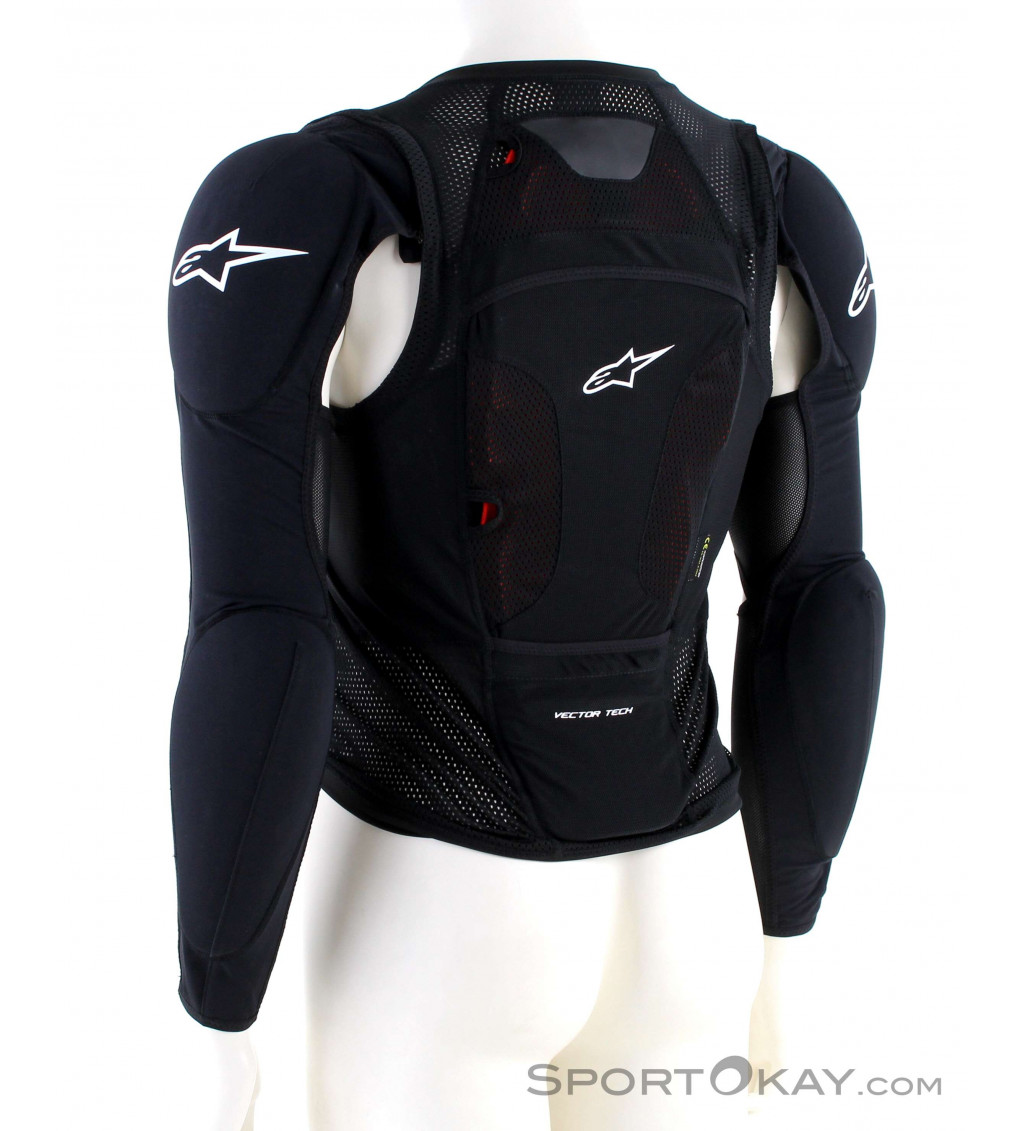 ウェア VECTOR TECH PROTECTION JACKET LONGSLEEVE Alpinestars Vector Tech Protection Jacket - Long Sleeve - MC