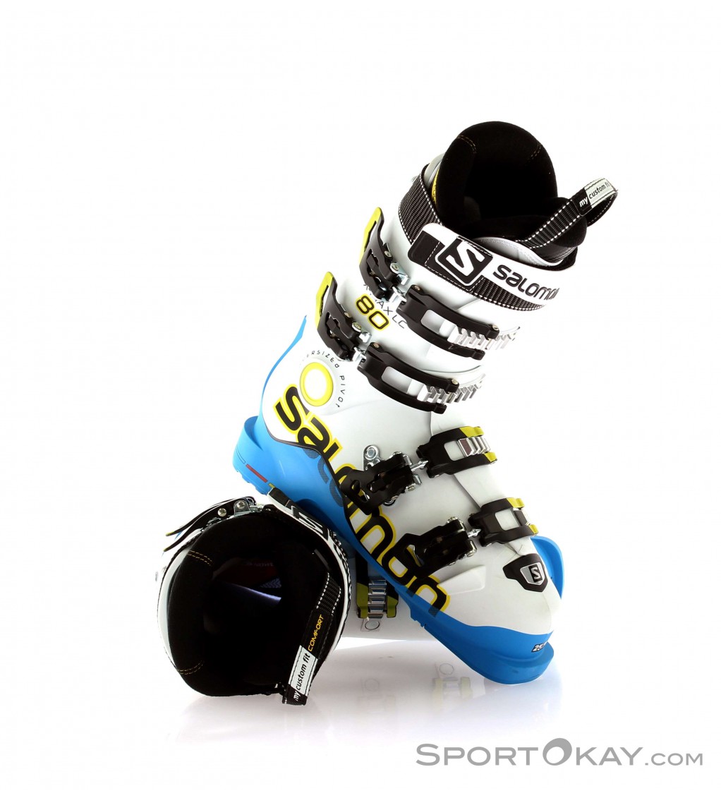 Salomon スキー靴 XMAX LC 80 24.0 白/黄色 Salomon X-Max 130 Men's Ski Boots Size 26/26.5 #632496 | eBay