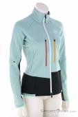 Ortovox Fleece RIB Women Fleece Jacket, Ortovox, Turquoise, , Female, 0016-12298, 5638348341, 4251877779063, N1-01.jpg