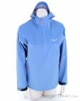 Salewa Puez 2.5L Powertex Damen Regenjacke, Salewa, Blau, , Damen, 0032-11675, 5638361748, 4053866742832, N2-02.jpg
